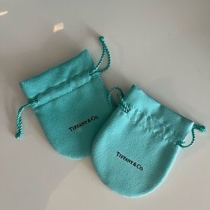 2 Authentic Tiffany Pouches